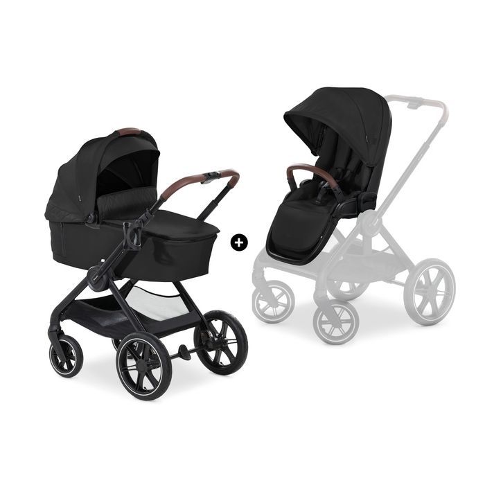 Коляска Hauck 2 в 1 Walk N Care Air (Black) (16547-8)