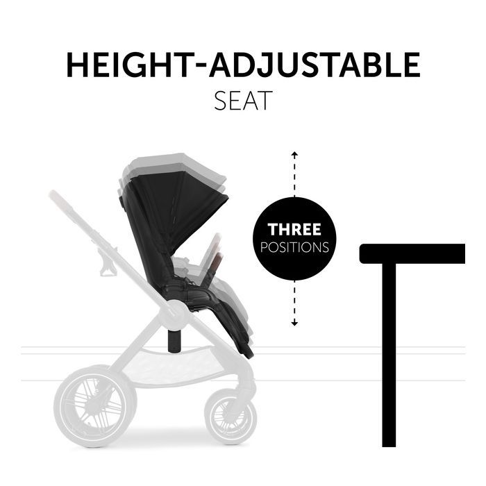 Коляска Hauck 2 в 1 Walk N Care Air (Black) (16547-8) зображення 5