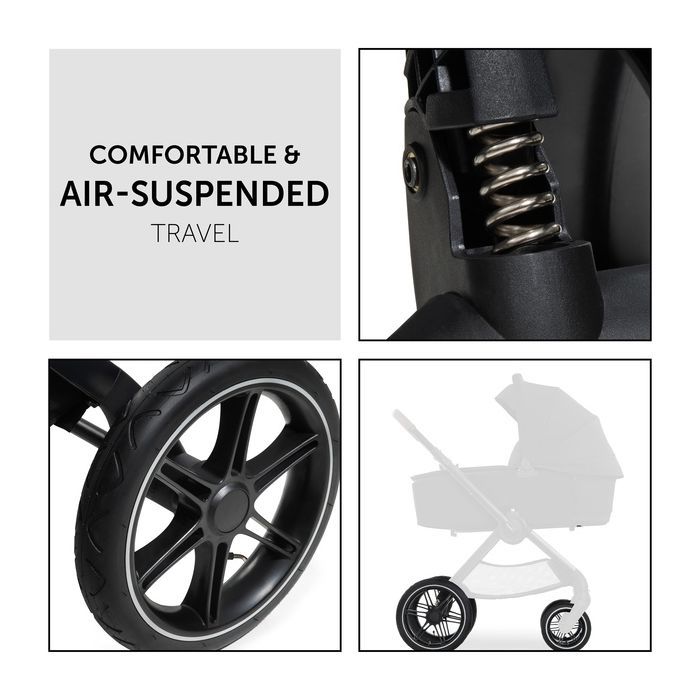 Коляска Hauck 2 в 1 Walk N Care Air (Black) (16547-8) зображення 9