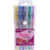 Ручка гелева Yes Glitter набір 6 шт (411702) зображення 4