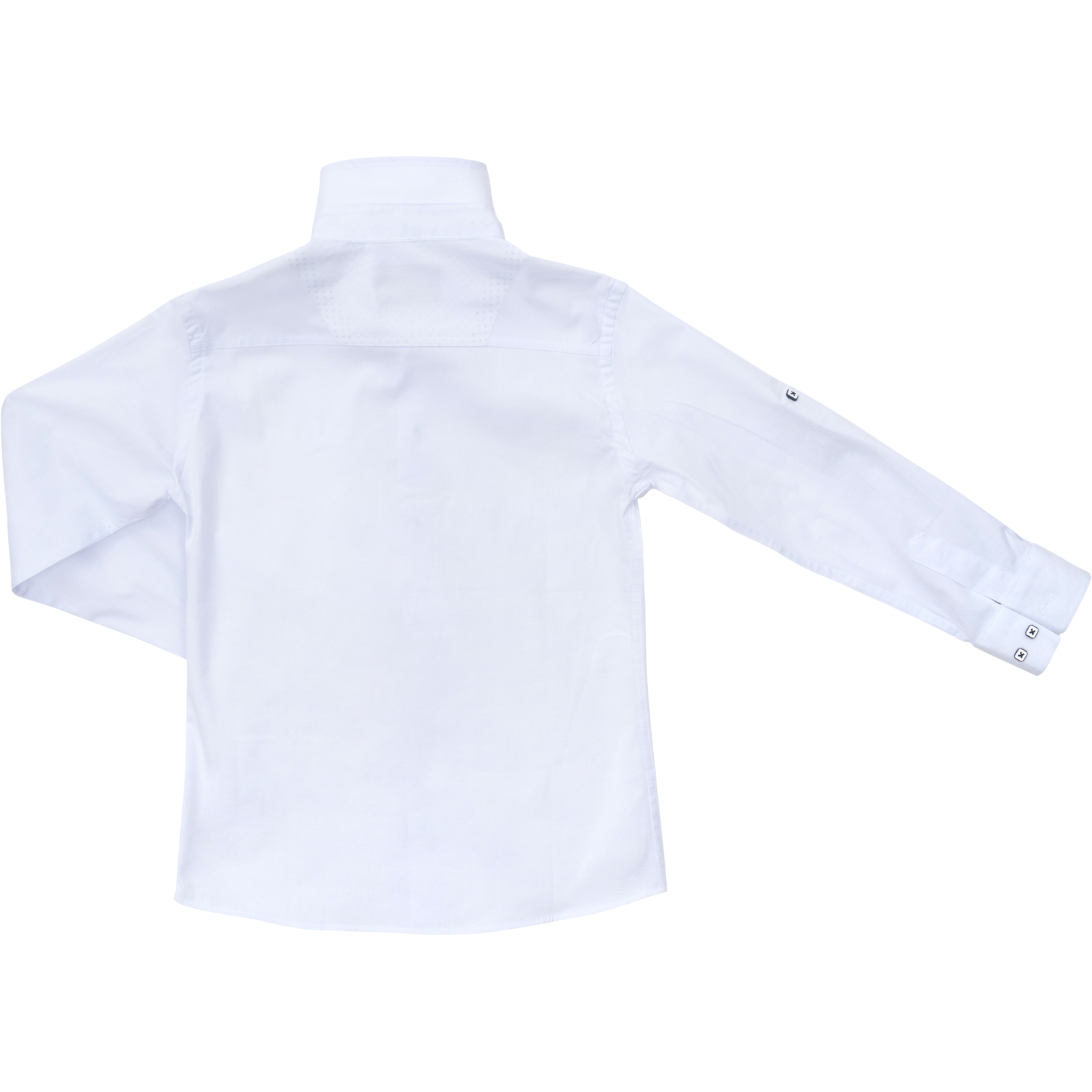 Рубашка A-Yugi для школы (18106-134B-white) изображение 2