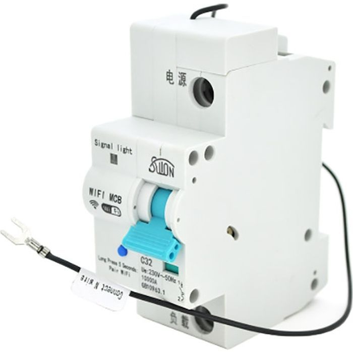 Автоматичний вимикач Voltronic з віддаленим керуванням через WiFi (1P/220V/32AWiFi)