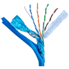 Кабель мережевий GEAR FTP 305м, cat.5e, CCA(25%), 4*2*0,51, PVC, indoor, blue (GEC-FTPCCA25051305)