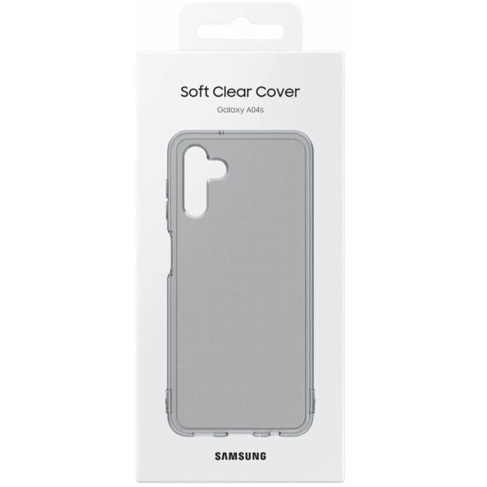 Чехол для мобильного телефона Samsung Samsung A04s Soft Clear Cover Black (EF-QA047TBEGRU) изображение 5
