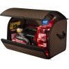 Сумка-органайзер EVAtech M-PRO 32x50x30 см. Ромб коричневый с черным кантом (BS13642OM3RZB) изображение 4