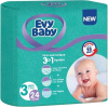 Підгузки Evy Baby Midi 5-9 кг 24 шт (8690506520236)
