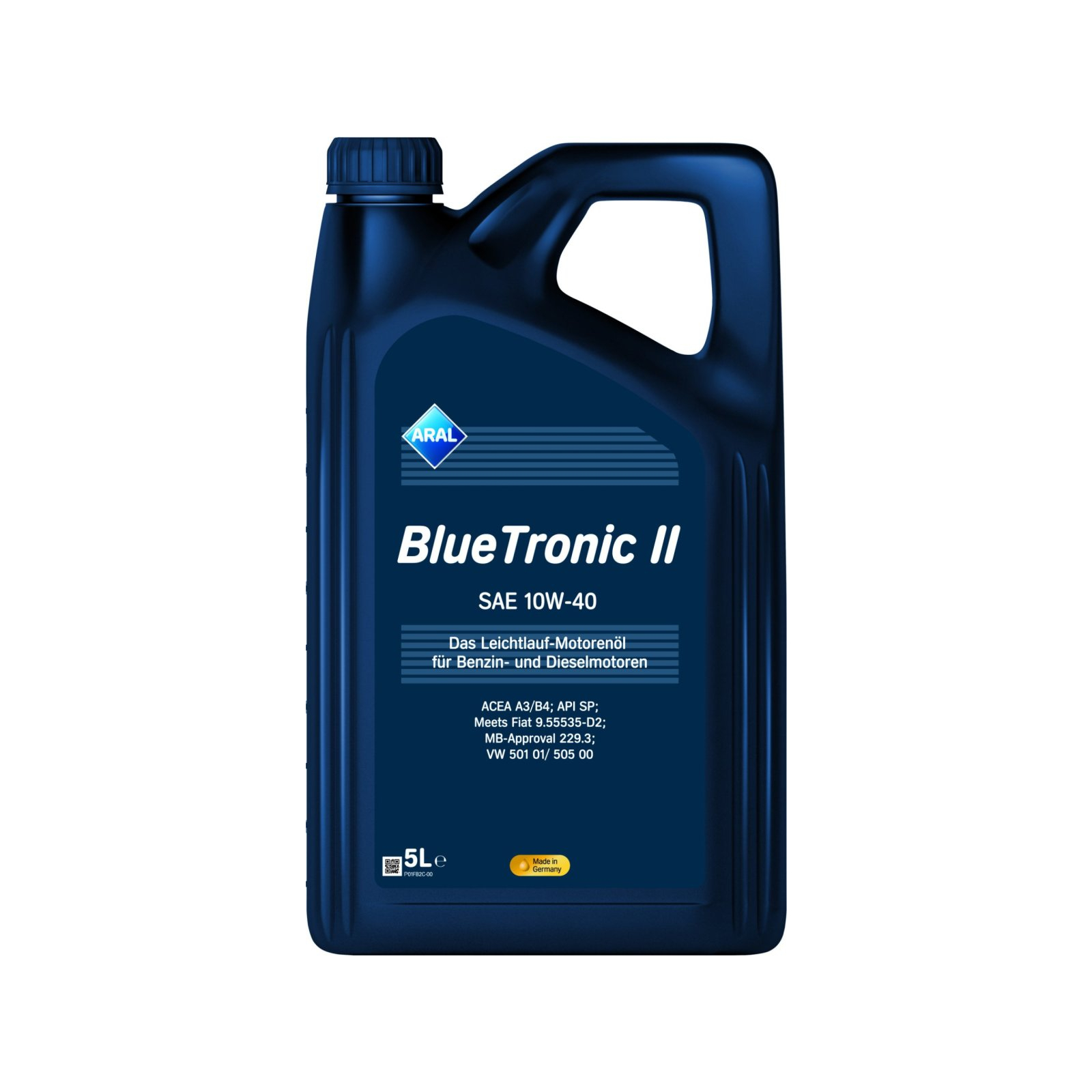 Моторное масло Aral BlueTronic II 10W-40, 4л (74468)