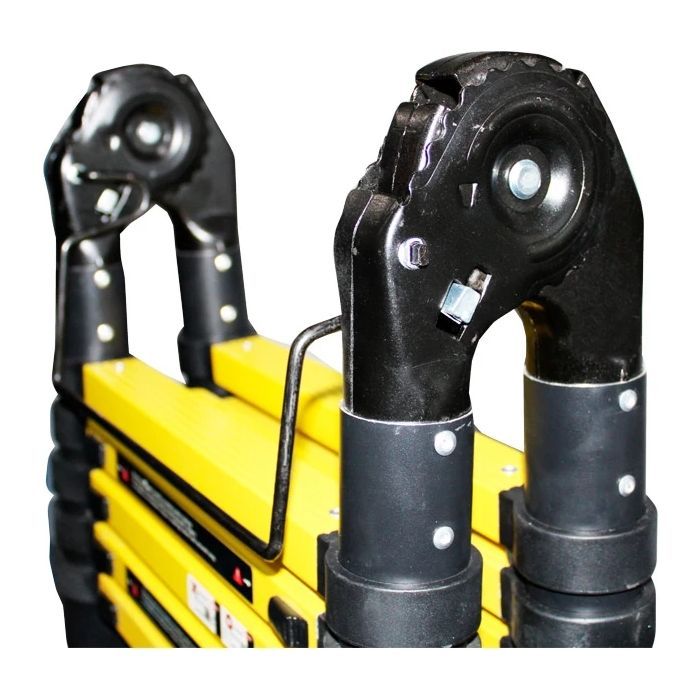 Драбина GTM трансформер телескопічна 2*5сх 0,9-4,2м анодований алюміній (KME3042B/2.1+2.1) зображення 5