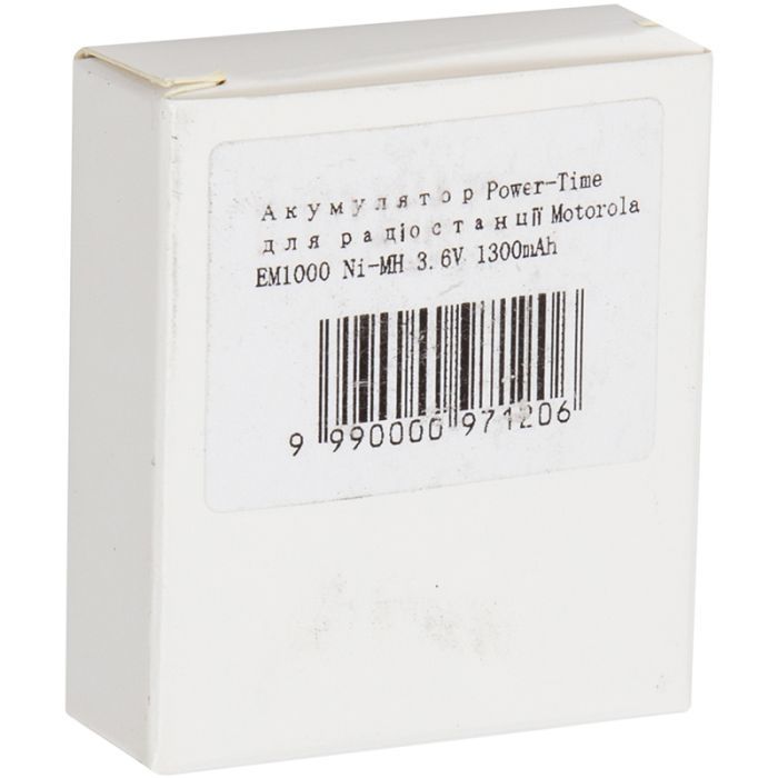 Аккумуляторная батарея Motorola EM1000 Ni-MH 3.6V 1100mAh Power-Time (PTM-5428) изображение 5