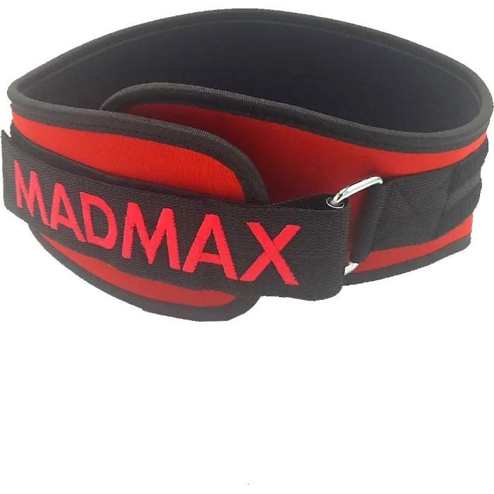 Атлетичний пояс MadMax MFB-421 Simply the Best неопреновий Red M (MFB-421-RED_M) зображення 3