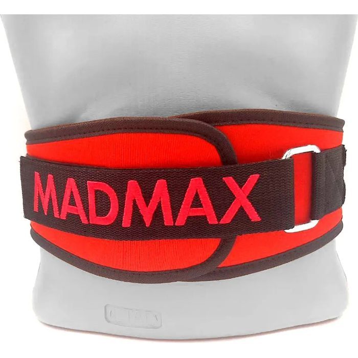 Атлетичний пояс MadMax MFB-421 Simply the Best неопреновий Red M (MFB-421-RED_M) зображення 4