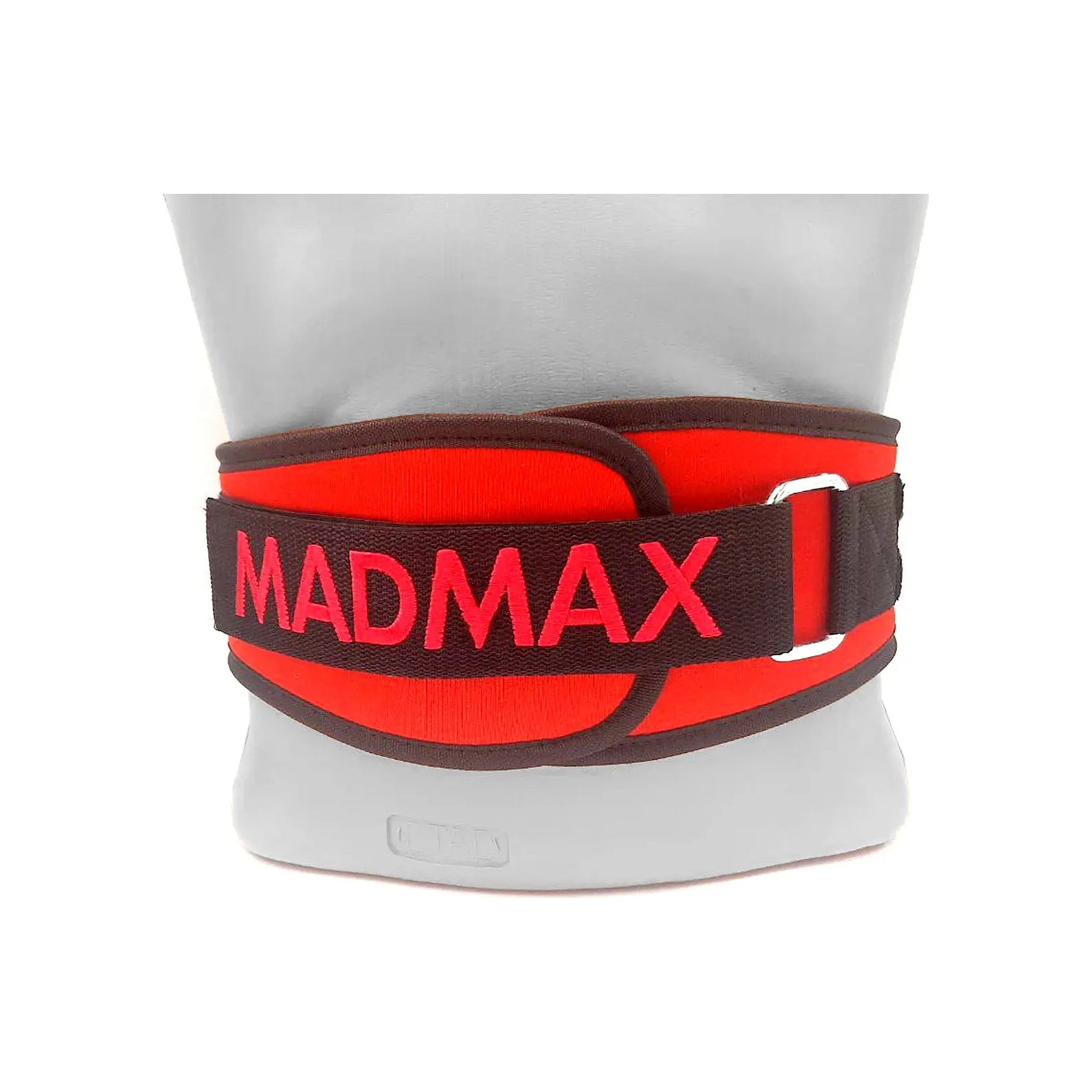 Атлетический пояс MadMax MFB-421 Simply the Best неопреновий Red L (MFB-421-RED_L) изображение 4