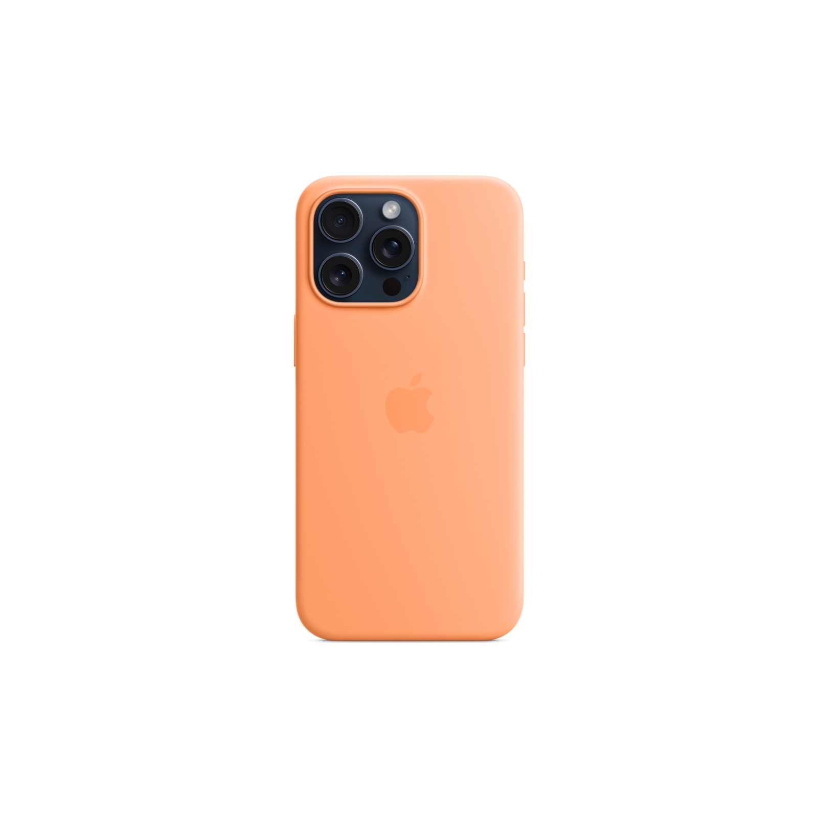 Чехол для мобильного телефона Apple iPhone 15 Pro Max Silicone Case with MagSafe Orange Sorbet (MT1W3ZM/A) изображение 2