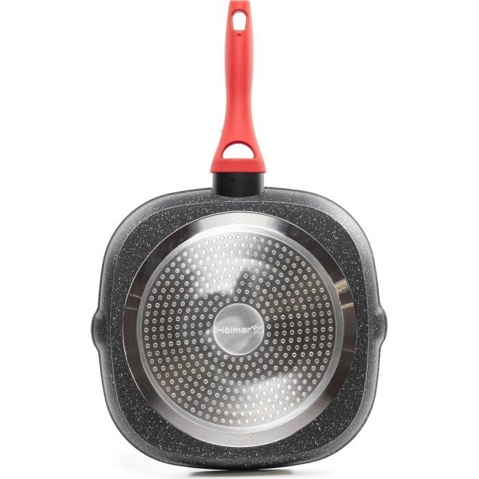 Сковорода Hölmer Fiesta Grill кована 28 см (GF-22628-SROMB Fiesta) изображение 6