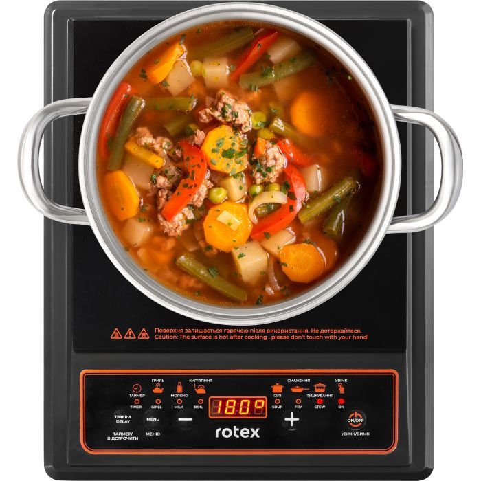 Настольная плита Rotex RIO145-G изображение 4