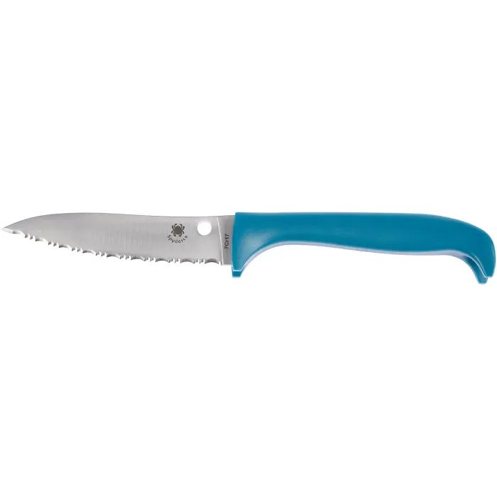 Нож Spyderco Counter Critter Serrated Blue (K21SBL) > цены в Киеве и Украине Нож Spyderco Counter Critter Serrated Blue (K21SBL)