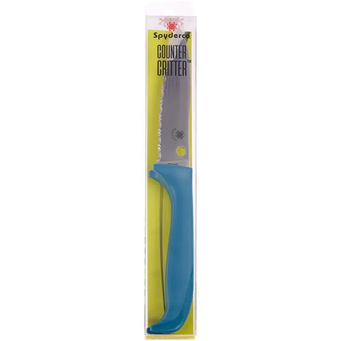 Нож Spyderco Counter Critter Serrated Blue (K21SBL) изображение 3 Нож Spyderco Counter Critter Serrated Blue (K21SBL) изображение 3