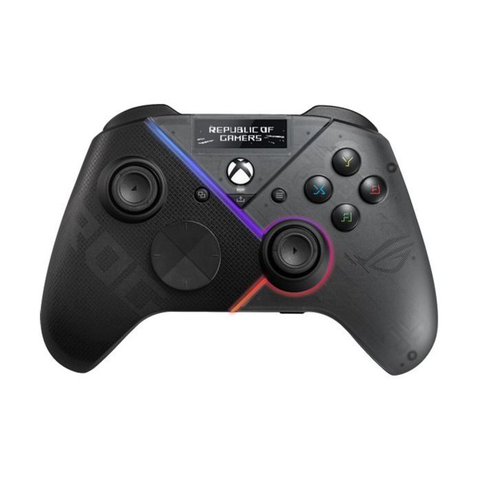 Геймпад ASUS ROG Raikiri Pro USB-С/BT/Wireless Black (90GC00W0-BGP000)