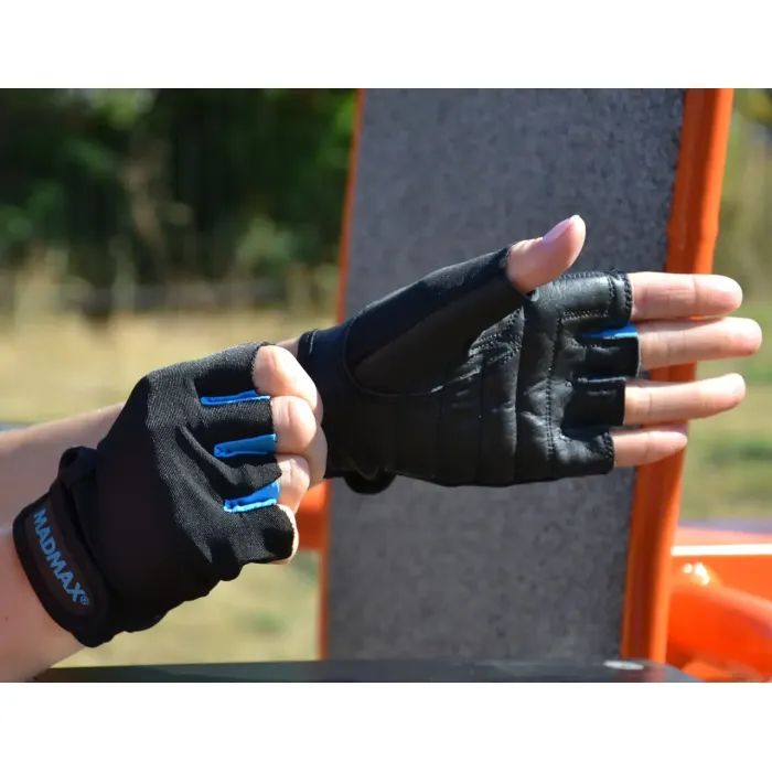 Перчатки для фитнеса MadMax MFG-251 Rainbow Turquoise XS (MFG-251-TRQ_XS) изображение 9