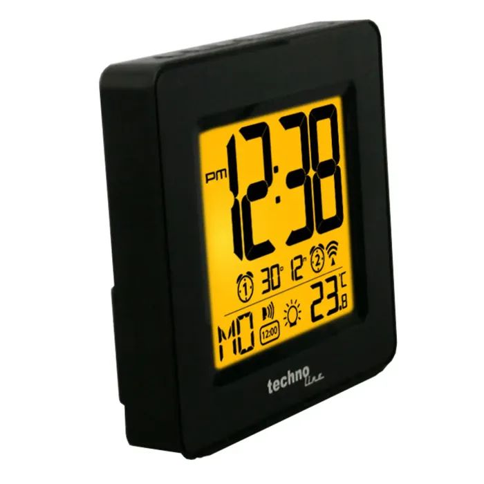 Настольные часы Technoline WT330 Black (DAS301808) изображение 2