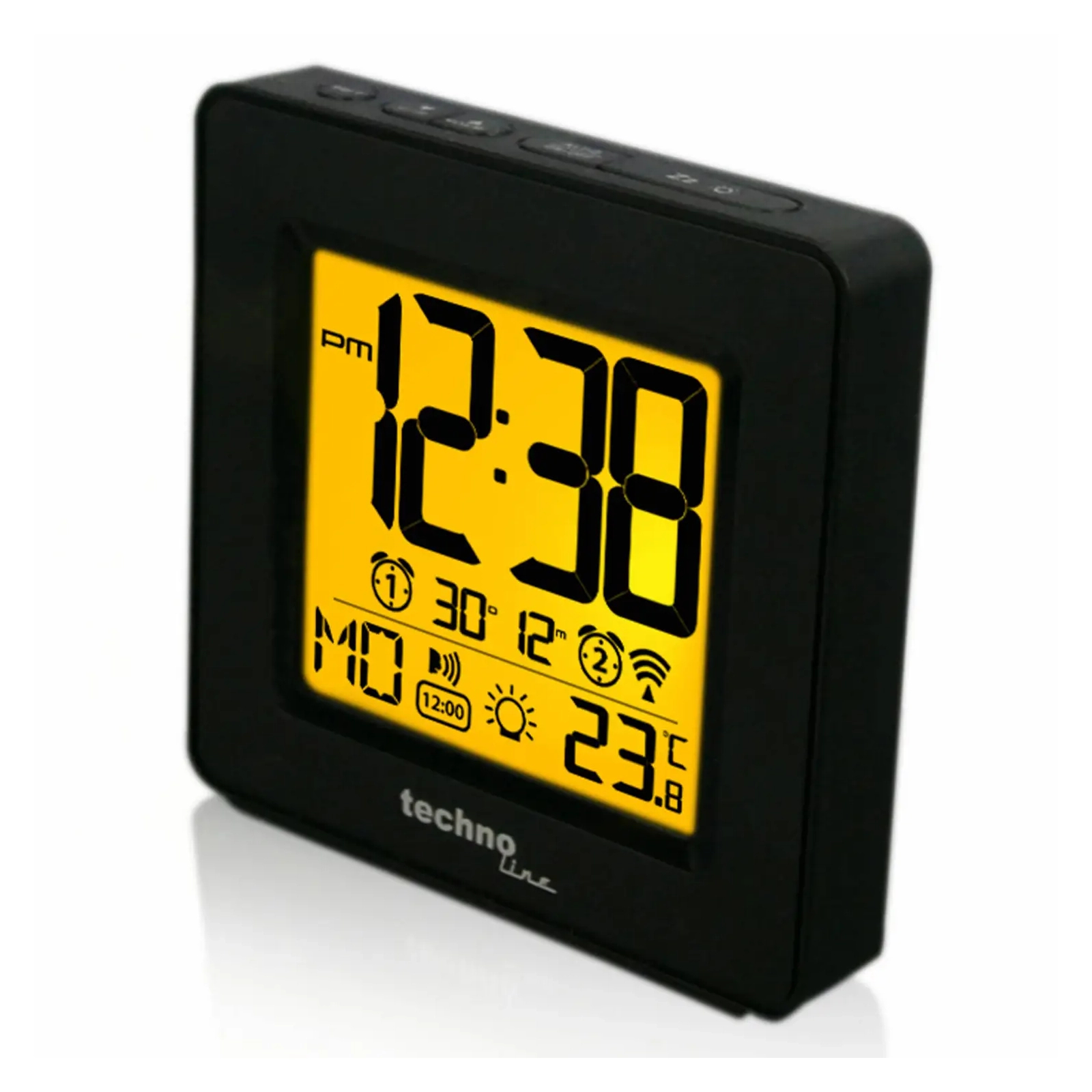 Настольные часы Technoline WT330 Black (DAS301808) изображение 3