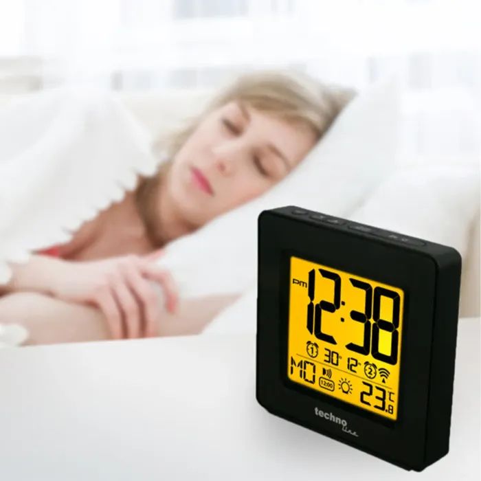 Настольные часы Technoline WT330 Black (DAS301808) изображение 6
