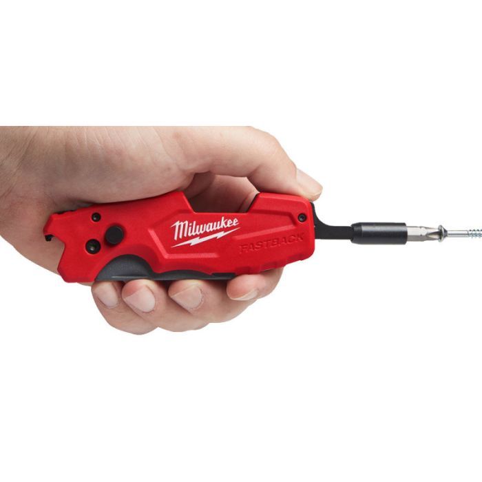 Нож монтажный Milwaukee FASTBACK выкидной многофункциональный, 6 в 1 (4932478559) изображение 3