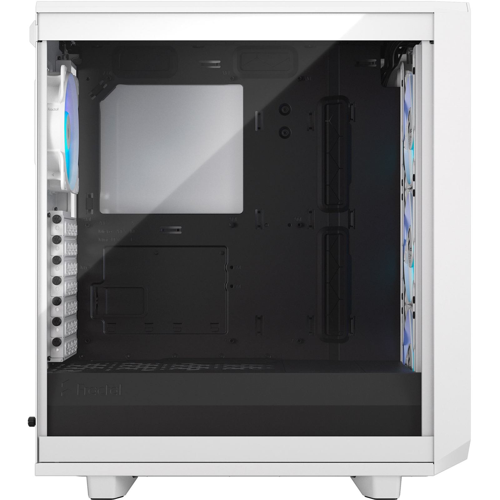 Корпус Fractal Design Meshify 2 Compact RGB White TG (FD-C-MES2C-08) изображение 7