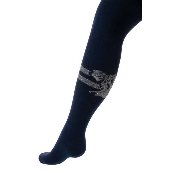 Колготки дитячі UCS Socks з бантом (M0C0301-1410-5G-burgundy) зображення 3