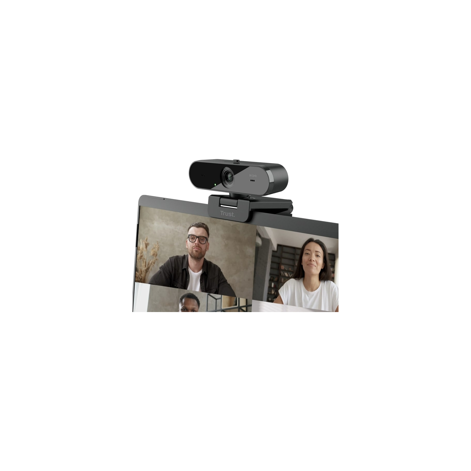 Веб-камера Trust Taxon QHD Webcam Eco Black (24732) изображение 7