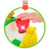 Развивающая игрушка Kiddi Smart Паровоз Лимпопо (свет, украинский язык) (063396) изображение 4