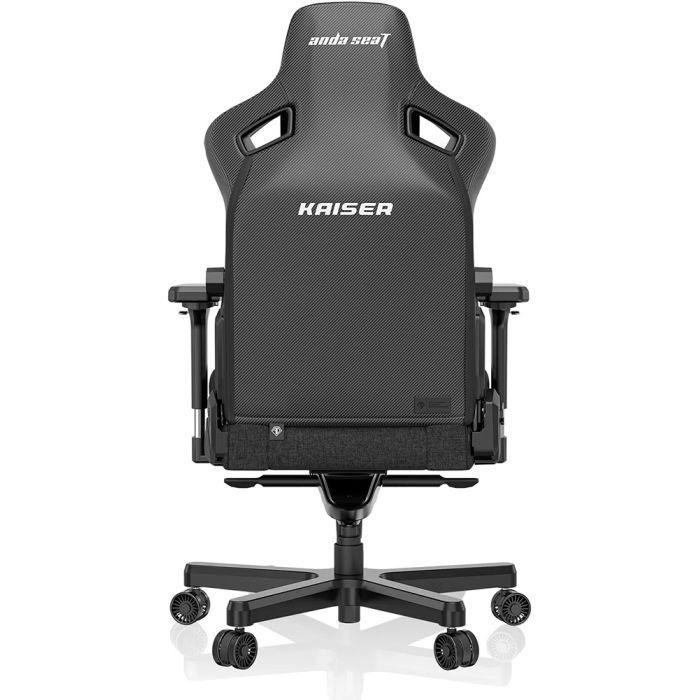 Кресло игровое Anda Seat Kaiser 3 Fabric Size L Dark Gray (AD12YDC-L-01-GB-CF) изображение 3