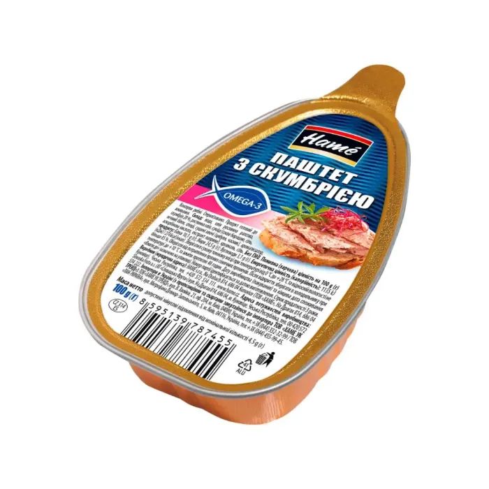 Паштет Hame со скумбрией 100 г (8595139794224)