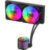 Система жидкостного охлаждения Gamemax IceBurg 240 Infinity изображение 2
