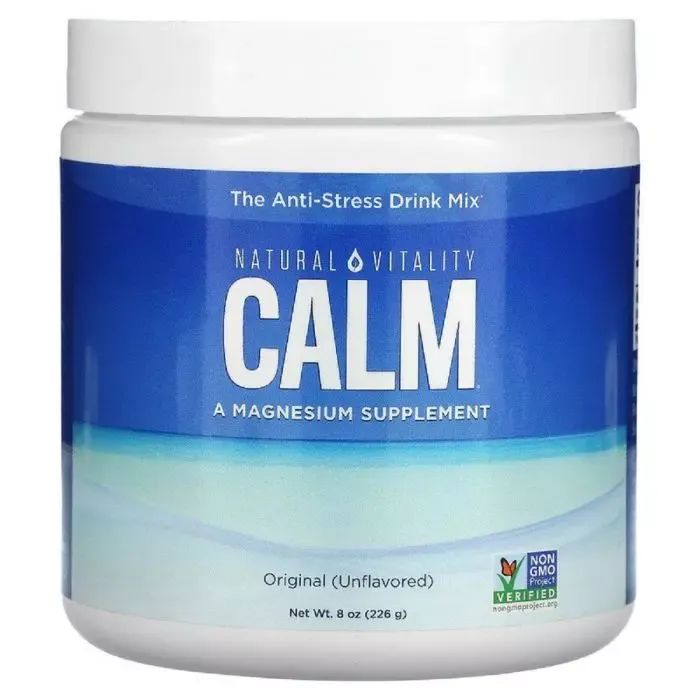 Мінерали Natural Vitality Напій-Антистрес, CALM, Anti-Stress Drink Mix, 226 гр (PTG-04349)