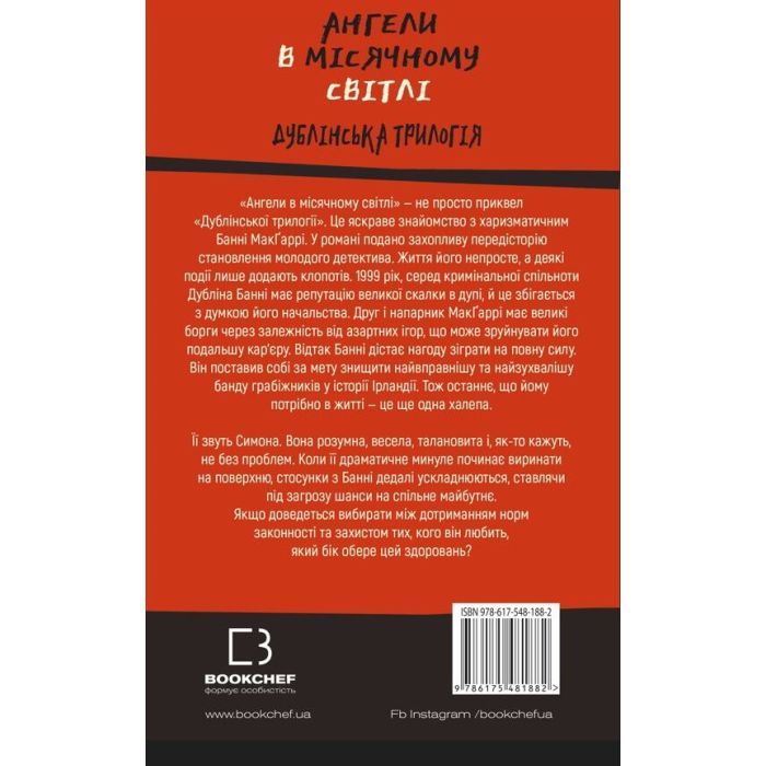 Книга Дублінська трилогія. Книга 0: Ангели в місячному світлі - Кейм МакДоннелл BookChef (9786175481882) изображение 3