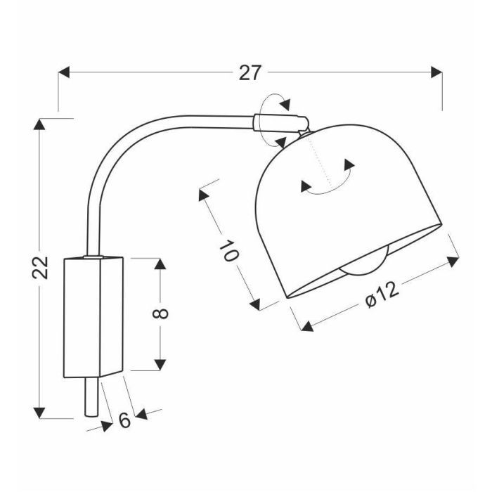 Бра Candellux 21-75482 RUPI (21-75482) изображение 2