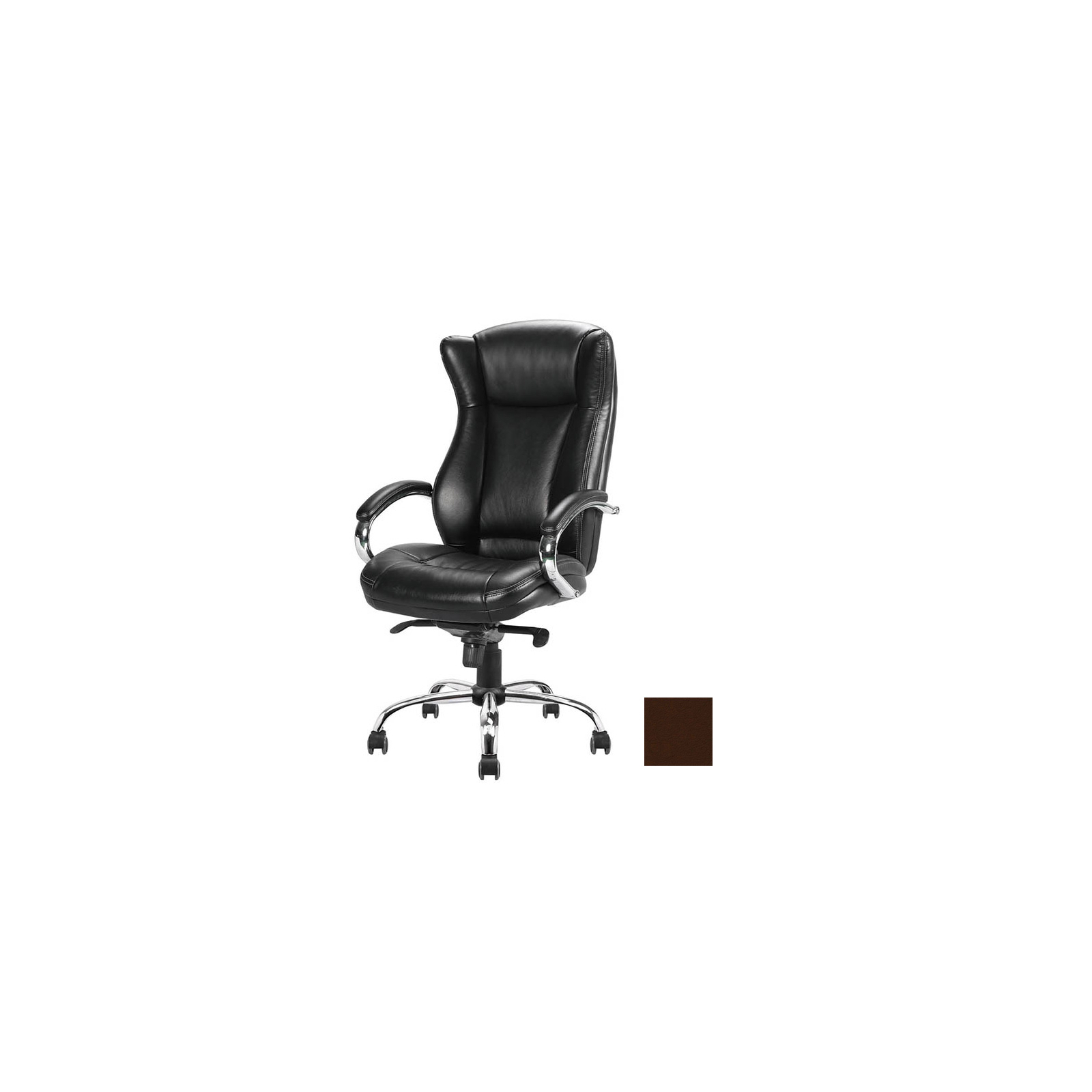 Офісне крісло Аклас Бадалона CH MB Коричневий (LC-K) (86867)