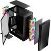 Корпус Logic concept ARAMIS MESH+GLASS ARGB fans 4x120mm BLACK (AT-ARAMIS-10-0000000-0002) изображение 11