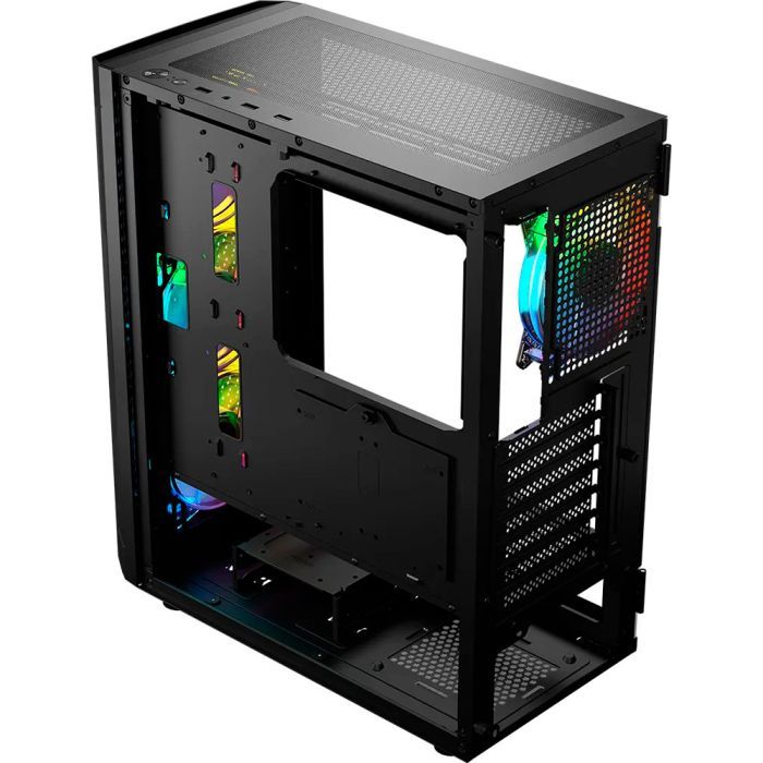 Корпус Logic concept ARAMIS MESH+GLASS ARGB fans 4x120mm BLACK (AT-ARAMIS-10-0000000-0002) изображение 9