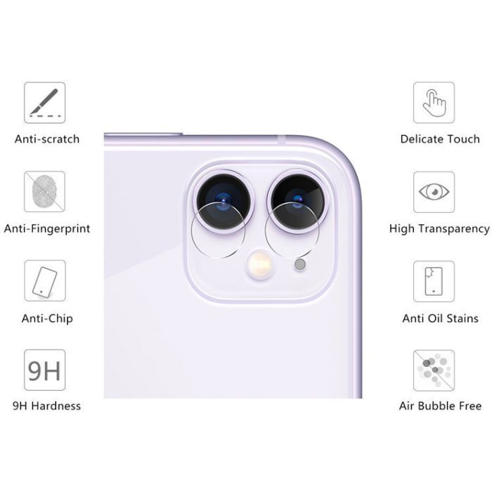 Стекло защитное Drobak Camera Apple iPhone 12 (242419) изображение 2