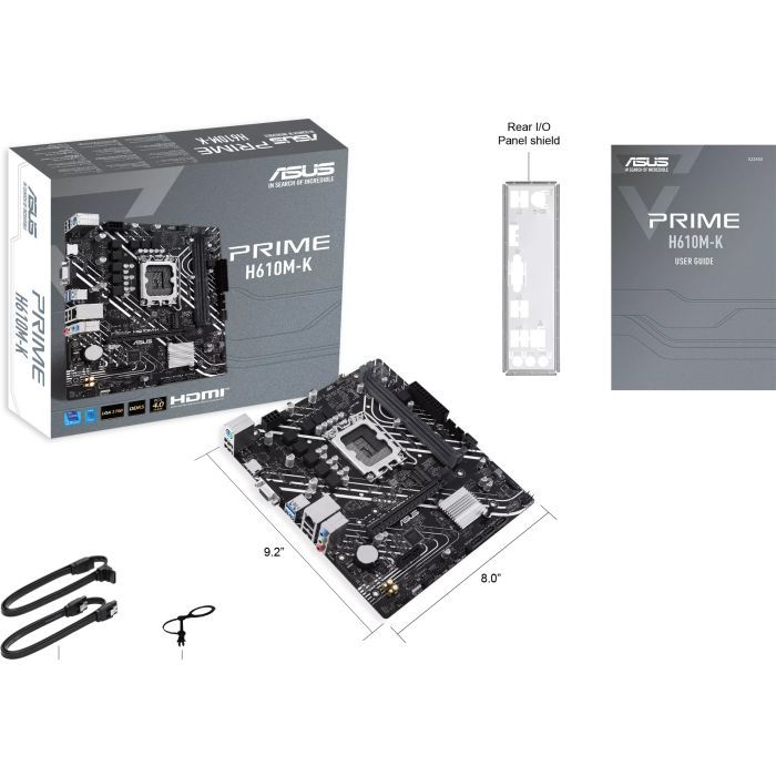 Материнская плата ASUS PRIME H610M-K изображение 7