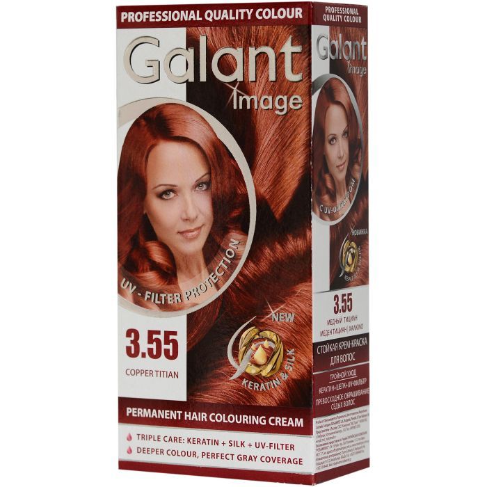 Краска для волос Galant Image 3.55 - Медный тициан (3800049200839)