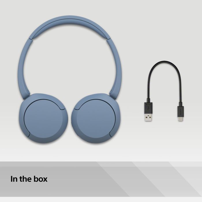 Навушники Sony WH-CH520 Wireless Blue (WHCH520L.CE7) зображення 6