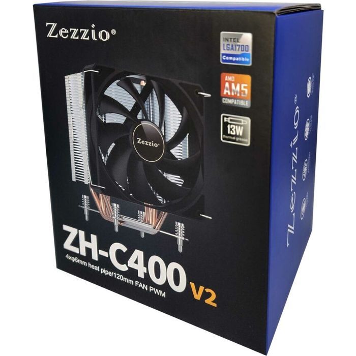Кулер для процессора Zezzio ZH-C400 V2 изображение 7