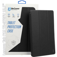 Photos - Tablet Case Becover Чохол до планшета  Smart Case Lenovo Tab P12 TB-370FU 12.7" Black ( 