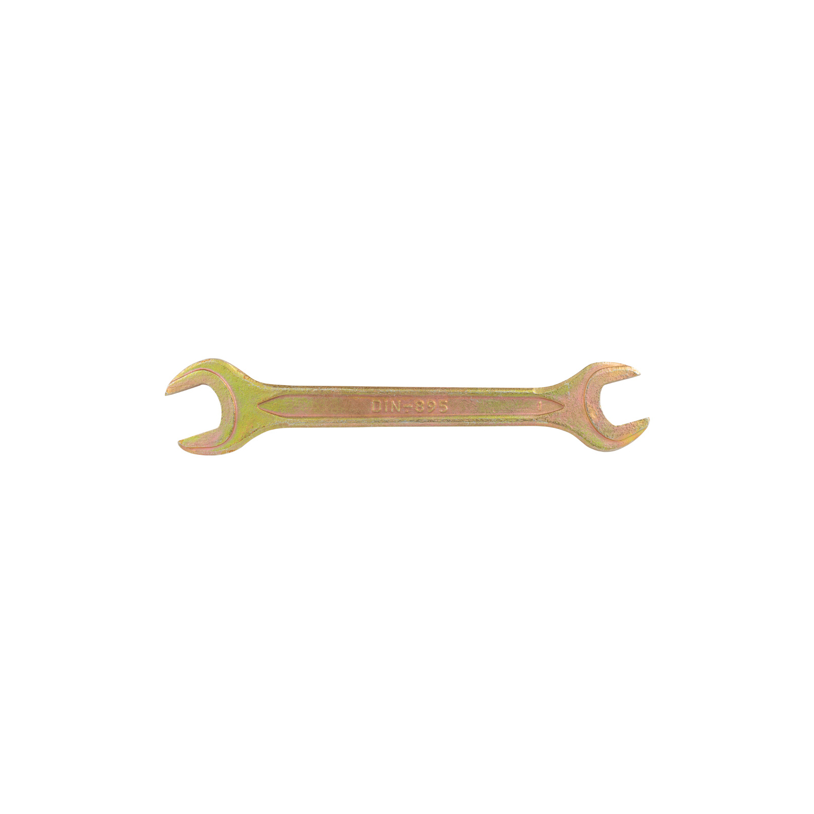 Ключ Sigma ріжковий 10x12мм жовтий цинк (6025121) зображення 3