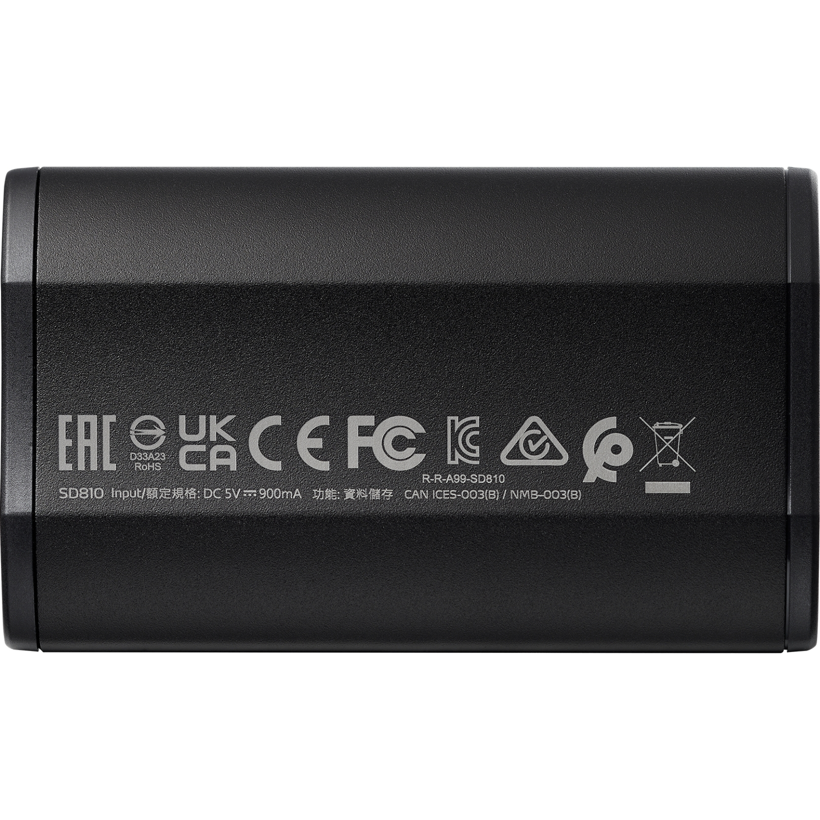 Накопитель SSD USB 3.2 500GB ADATA (SD810-500G-CBK) изображение 2