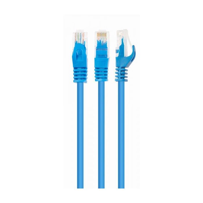 Патч-корд 1.5м UTP cat 6 CCA blue Cablexpert (PP6U-1.5M/B)