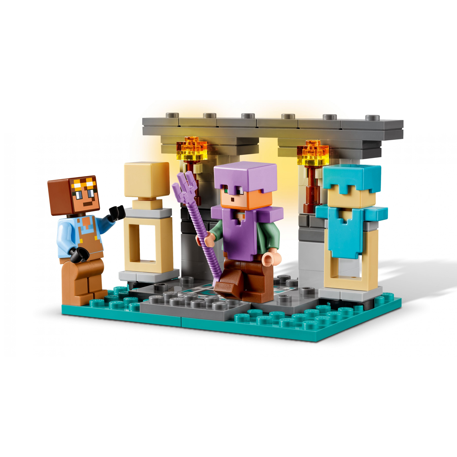 Конструктор LEGO Minecraft Оружейная мастерская 203 деталей (21252) изображение 5